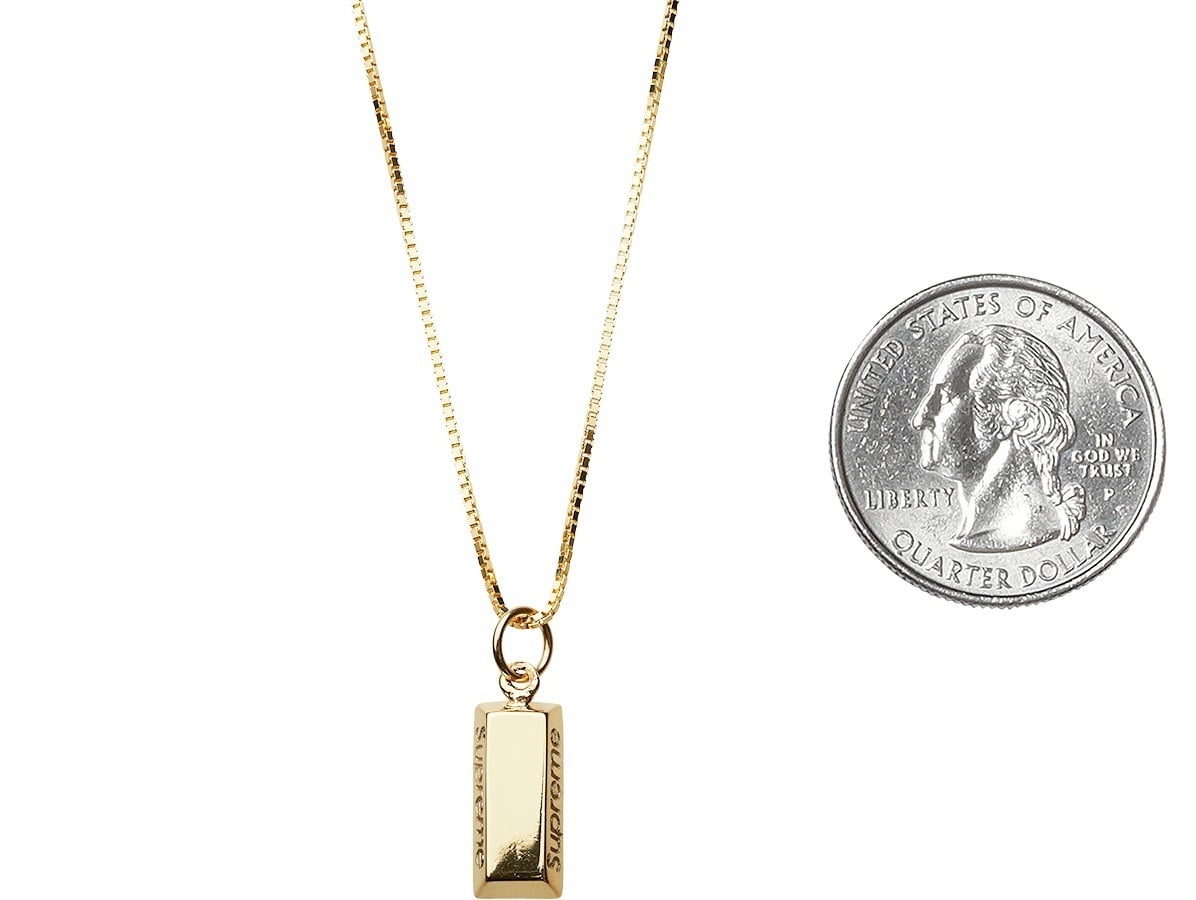 Gold Bar Pendant